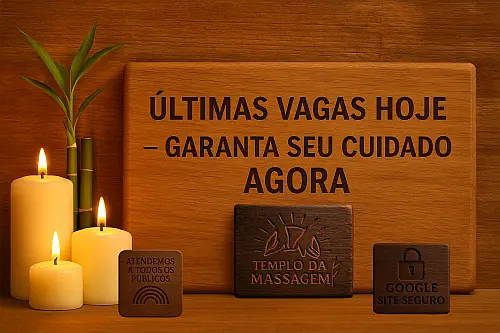 Últimas vagas hoje — garanta seu cuidado agora